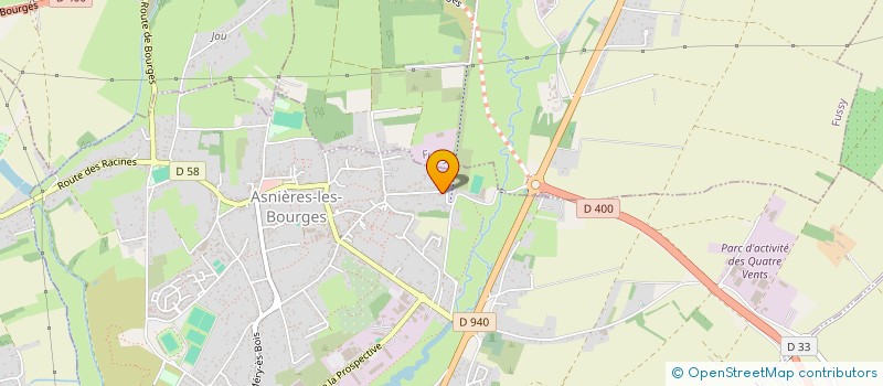 localisation de l'entreprise LES COOPAINS D'ABORD  BOURGES