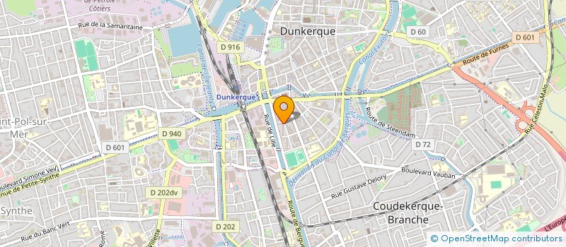 localisation de l'entreprise LES COOT CHES GAIS à DUNKERQUE
