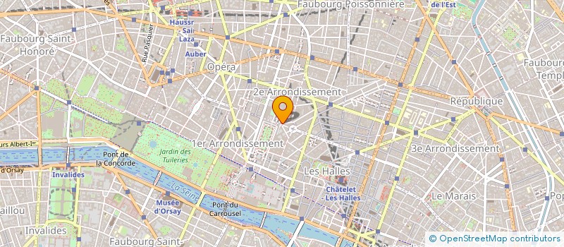 localisation de l'entreprise LES COP'1  PARIS