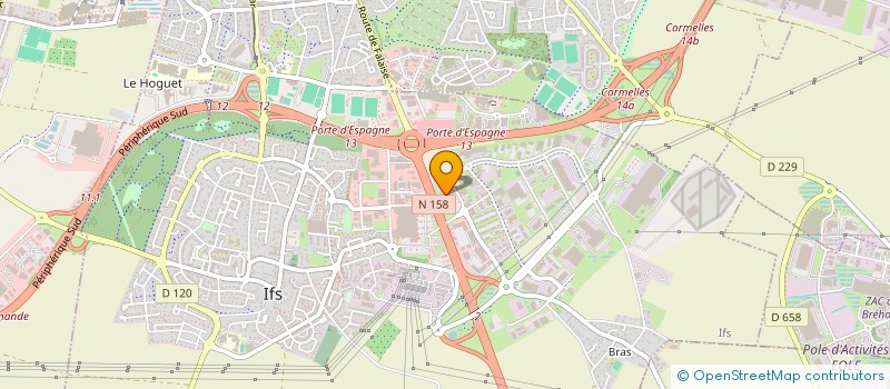 localisation de l'entreprise LES COP'S à IFS