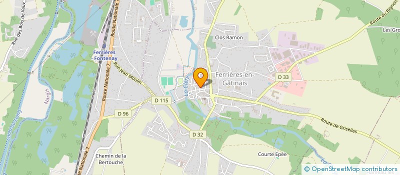 localisation de l'entreprise LES COP1 à FERRIERES-EN-GATINAIS