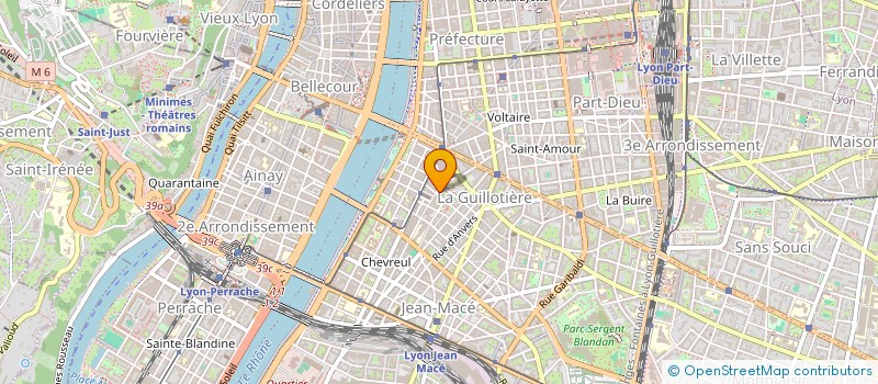 localisation de l'entreprise LES COPAINES  LYON