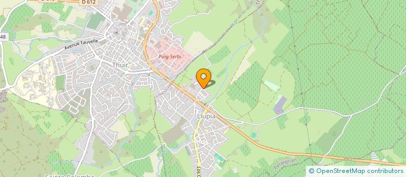 localisation de l'entreprise LES COPAINS D'A COTE  LLUPIA