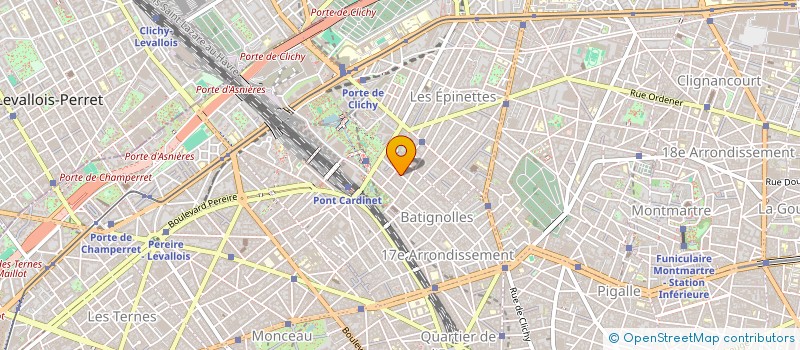 localisation de l'entreprise LES COPAINS D'ABORD  PARIS