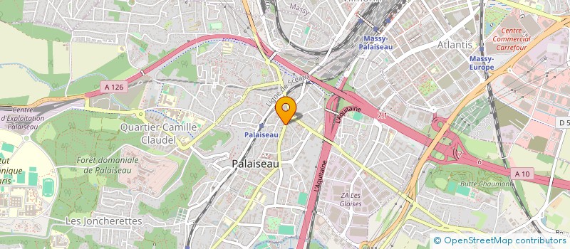 localisation de l'entreprise LES COPAINS D'ABORD à PALAISEAU