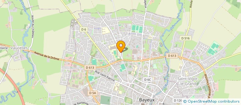 localisation de l'entreprise LES COPAINS D'ABORD à BAYEUX