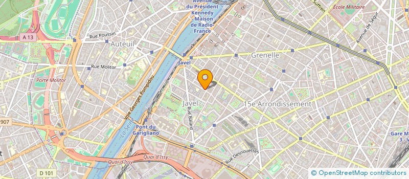 localisation de l'entreprise LES COPAINS DE BASTIEN à PARIS