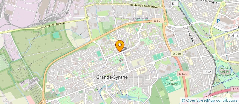localisation de l'entreprise LES COPAINS DE JEREMY à GRANDE-SYNTHE