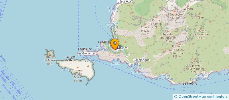 localisation de l'entreprise LES COPAINS DES RONDINS à MARSEILLE