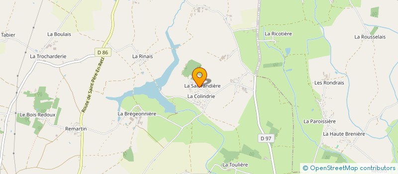 localisation de l'entreprise LES COPAINS DU CLION  PORNIC