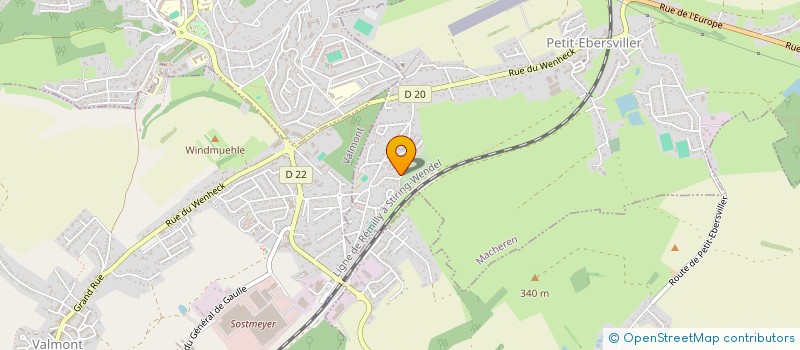 localisation de l'entreprise LES COPAINS NABOR - MEDIATION PAR L'ANIMAL  MACHEREN