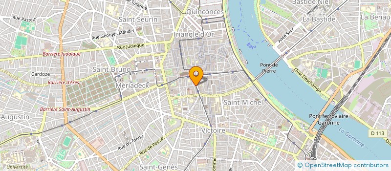 localisation de l'entreprise LES COPIEURS à BORDEAUX