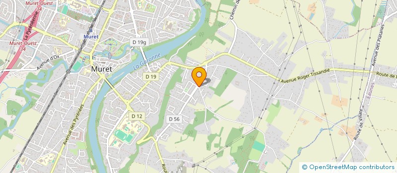 localisation de l'entreprise LES COPINES  MOLIETS-ET-MAA