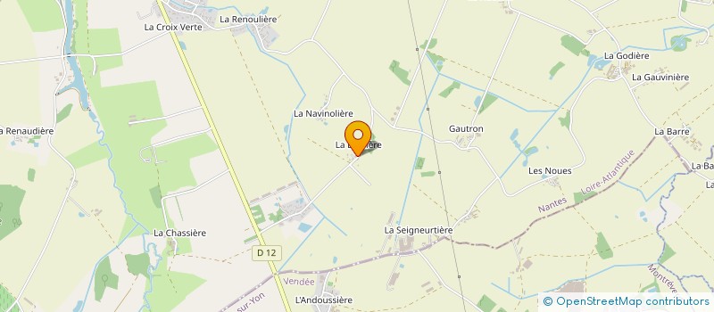 localisation de l'entreprise LES COQUELETS à VIEILLEVIGNE