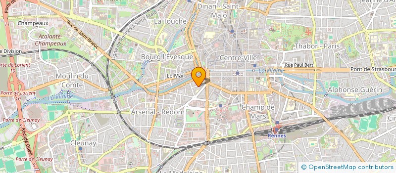 localisation de l'entreprise LES COQUELICOTS  RENNES