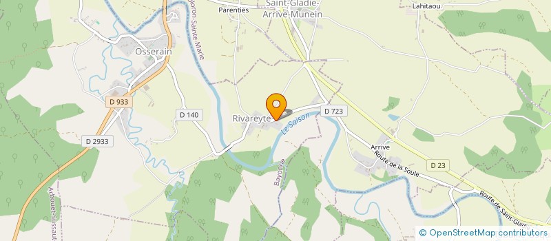 localisation de l'entreprise LES COQUELICOTS DE SAUVETERRE DE BEARN  SAUVETERRE-DE-BEARN