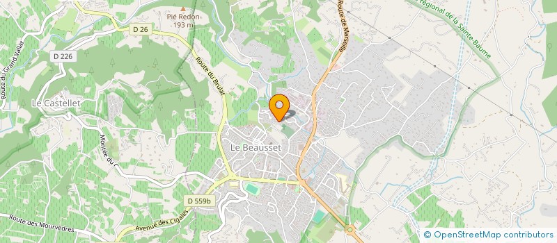 localisation de l'entreprise LES COQUILLETTES EN 4L à LE BEAUSSET