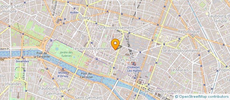 localisation de l'entreprise LES COQUILLIERES à PARIS