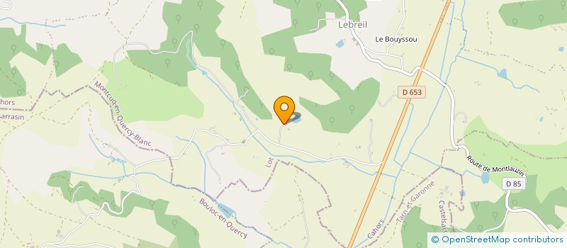 localisation de l'entreprise LES CORBENQUES  PORTE-DU-QUERCY