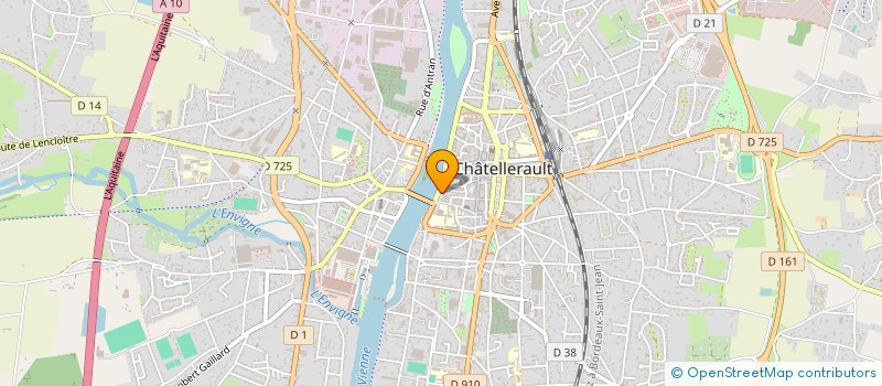 localisation de l'entreprise LES CORDELIERS à CHATELLERAULT