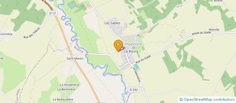 localisation de l'entreprise LES CORDELIERS SANTE, CHARLIE  LOCHES