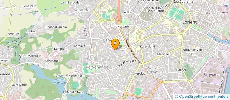 localisation de l'entreprise LES CORDES AMIES  LORIENT