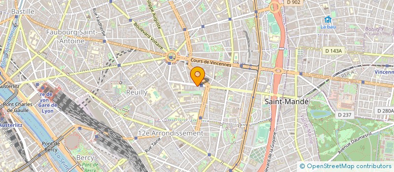 localisation de l'entreprise LES CORDISTES SAVOYARDS à PARIS