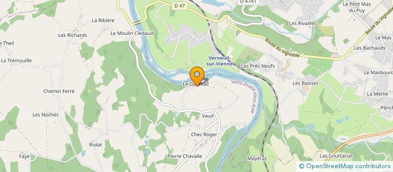 localisation de l'entreprise LES CORNADIS à SAINT-PRIEST-SOUS-AIXE