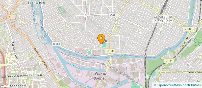 localisation de l'entreprise LES CORNEILLES à SAINT-MAUR-DES-FOSSES