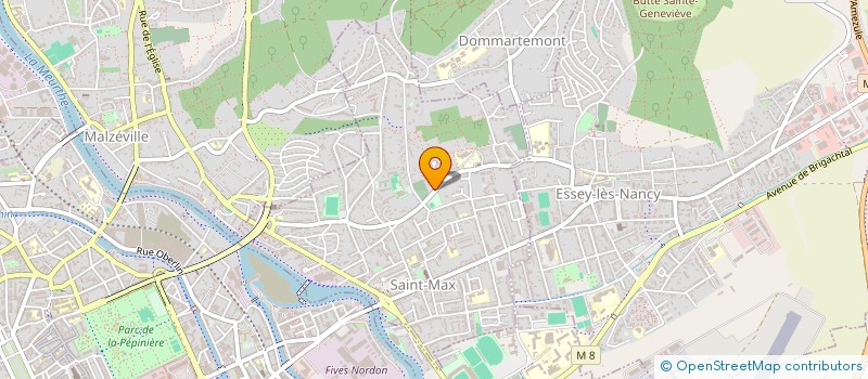 localisation de l'entreprise LES CORNISTES DE LORRAINE  SAINT MAX