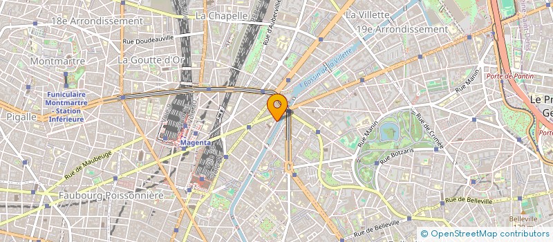 localisation de l'entreprise LES CORPS SECRETS  PARIS