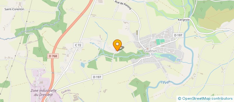 localisation de l'entreprise LES COSTARDS  GUENIN