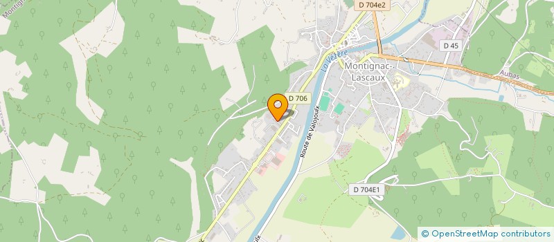 localisation de l'entreprise LES COSTES à MONTIGNAC-LASCAUX