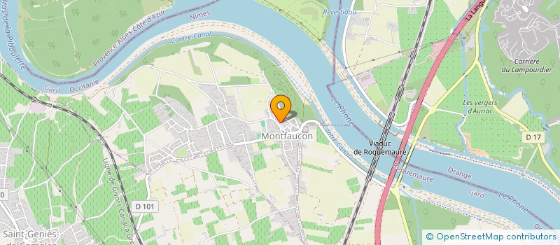 localisation de l'entreprise LES COSTES DE SAINT-GENIES à SAINT-GENIES-DE-COMOLAS
