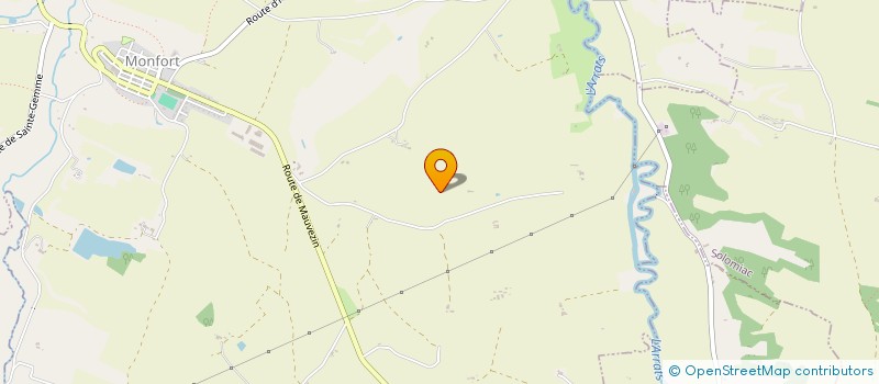 localisation de l'entreprise LES  COTEAUX  SAINT-ANTONIN