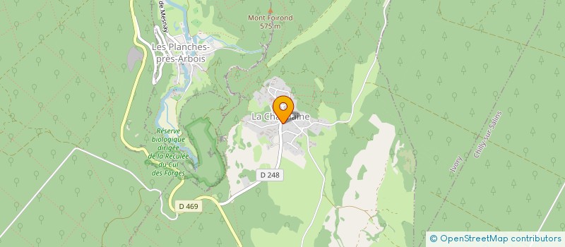 localisation de l'entreprise LES COTEAUX DE CHARENTON  PUPILLIN