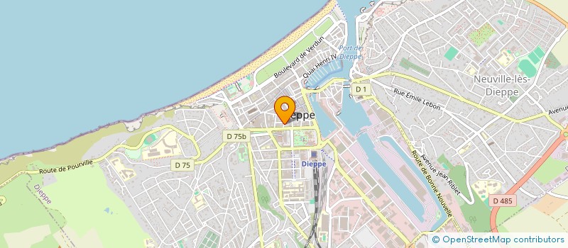 localisation de l'entreprise LES COTEAUX DE PALCHEUL à DIEPPE