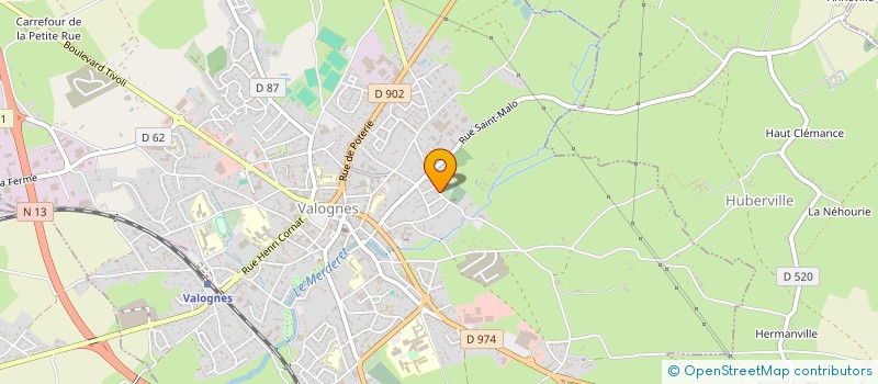 localisation de l'entreprise LES COTENTINOIS  VALOGNES