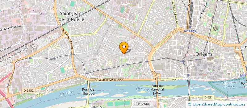 localisation de l'entreprise LES COTIGNACS D'ORLEANS à ORLEANS