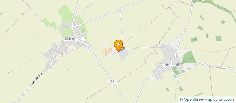 localisation de l'entreprise LES COTILLONS ETINCELANT  HACQUEVILLE