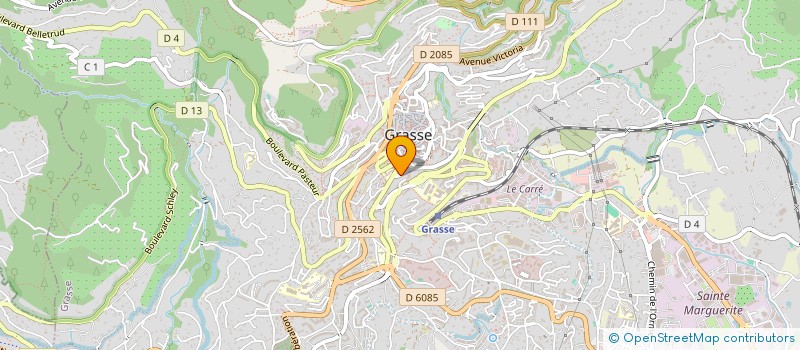 localisation de l'entreprise LES COTTAGES DE LA PETITE SUISSE NICOISE à GRASSE