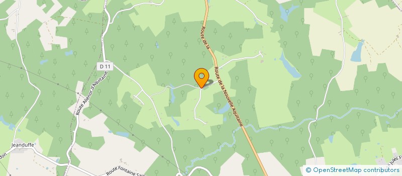 localisation de l'entreprise LES COTTAGES EN PERIGORD  SAINT-REMY