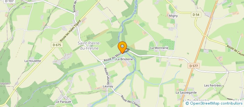 localisation de l'entreprise LES COTTES GRAVES à SEULLINE