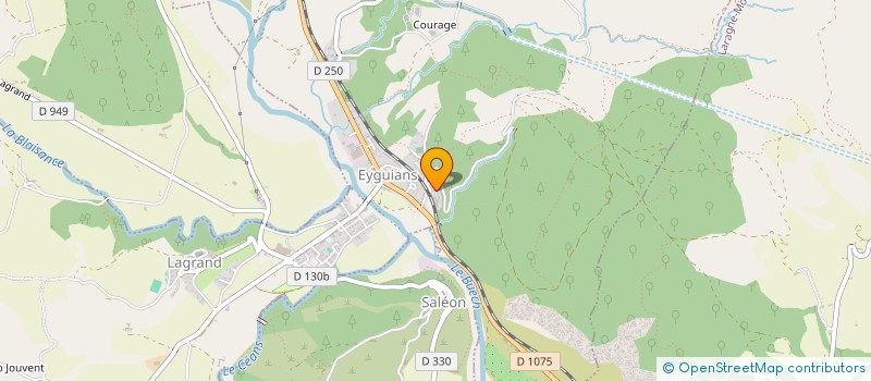 localisation de l'entreprise LES COUDOULETS  GARDE-COLOMBE