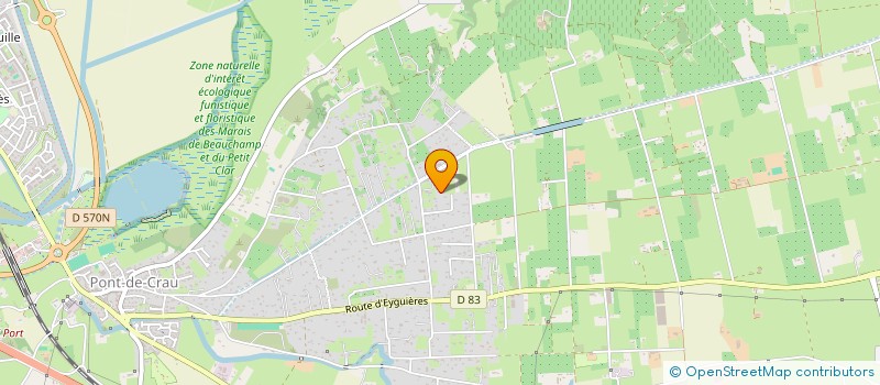 localisation de l'entreprise LES COUDOULETS à ARLES