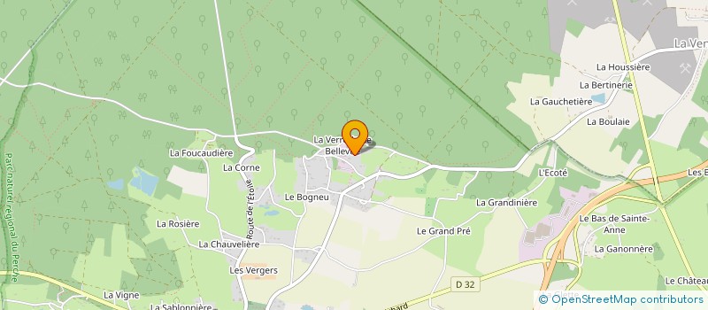 localisation de l'entreprise LES COULEURS CULTURELLES DU PERCHE à TOUROUVRE AU PERCHE