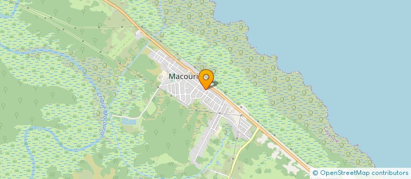 localisation de l'entreprise LES COULEURS DE PIERROT à MACOURIA