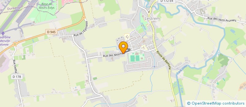 localisation de l'entreprise LES COULISSES D'ANTAN  LESTREM