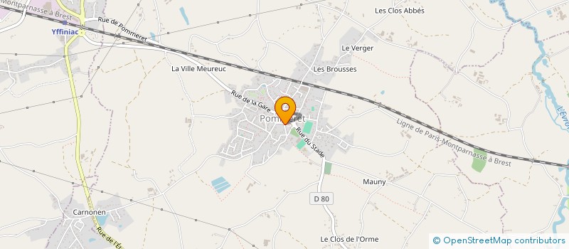 localisation de l'entreprise LES COUREURS DES KAOLINS  QUESSOY