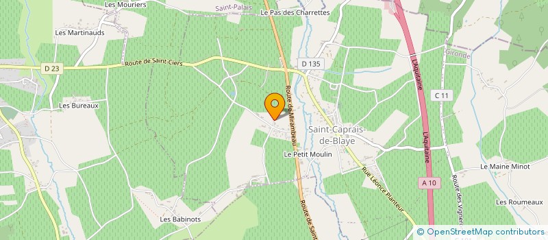 localisation de l'entreprise LES COURLIS à VAL-DE-LIVENNE